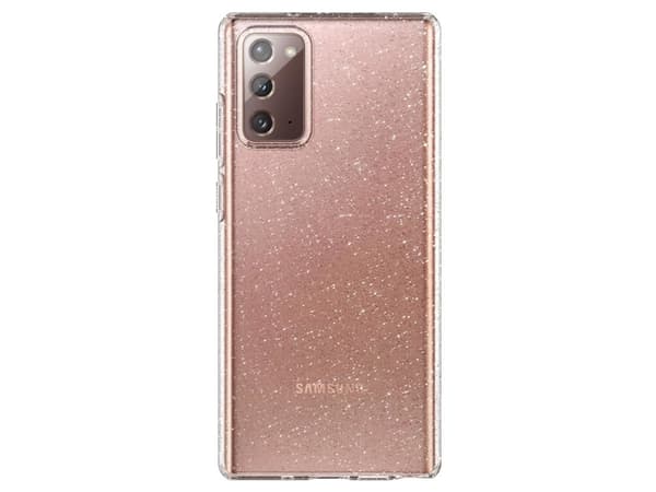 Spigen Liquid Crystal Glitter, Omslag, Samsung, Galaxy Note 20 5G, 17 cm (6.7"), Transparent