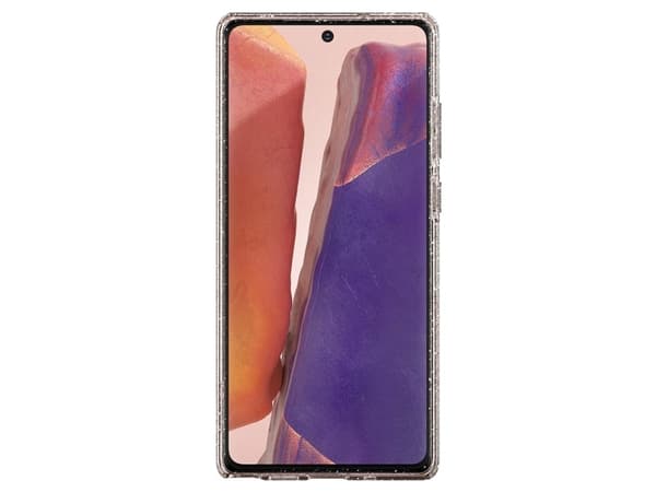 Spigen Liquid Crystal Glitter, Omslag, Samsung, Galaxy Note 20 5G, 17 cm (6.7"), Transparent