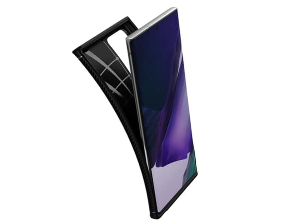Spigen Rugged Armor schwarz, Etui, Samsung, Galaxy Note 20 Ultra 5G, 17,5 cm (6.9"), Sort