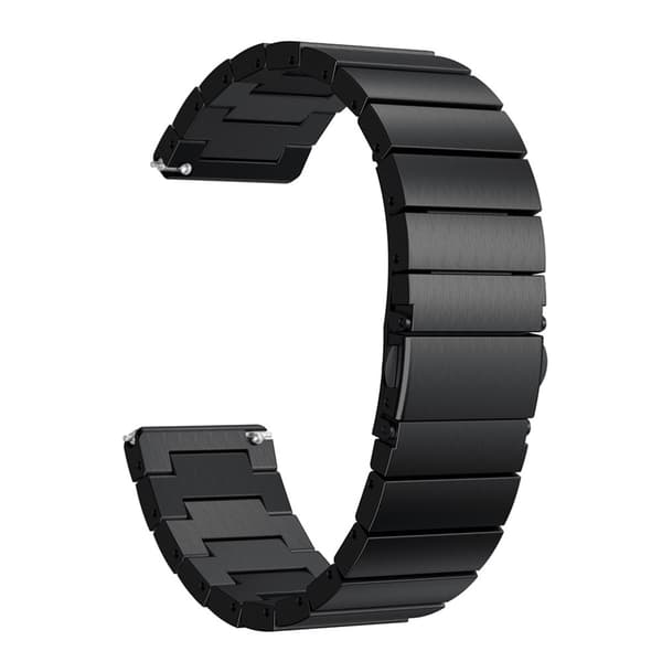 Länkarmband Fitbit Versa/Versa 2 Svart