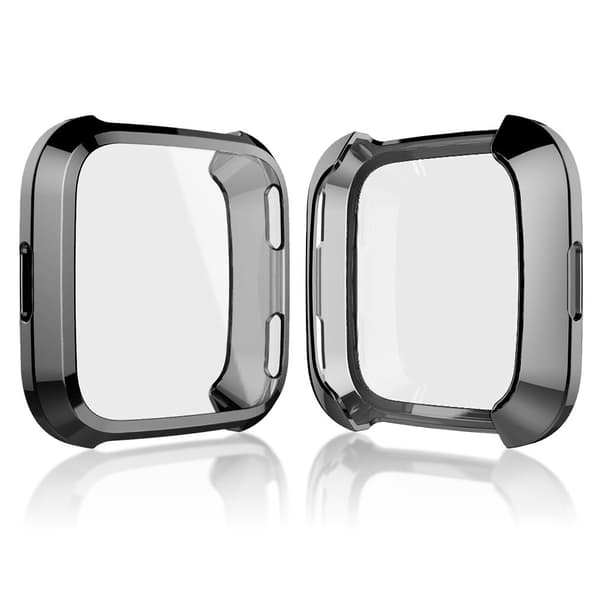 Heltäckande Skal Fitbit Versa Svart