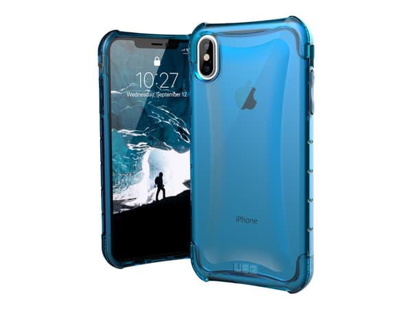 UAG Rugged Case for iPhone XS Max [6.5-inch screen] - Plyo Glacier - Baksidedeksel for mobiltelefon - Isbre - for Apple iPhone XS Max