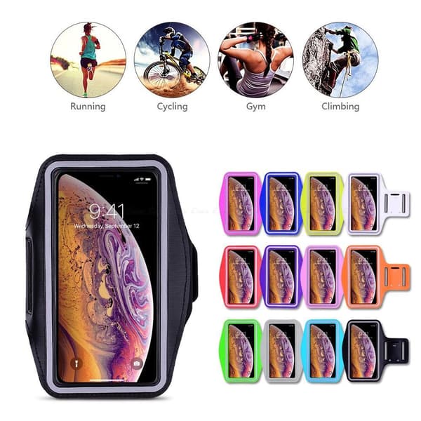 Osta iPhone XR - Urheiluranneke! Purple