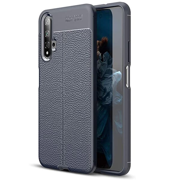 Kraftfullt Litchi Skal - Huawei Nova 5T