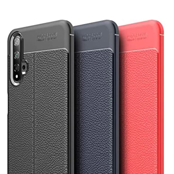 Kraftfullt Litchi Skal - Huawei Nova 5T
