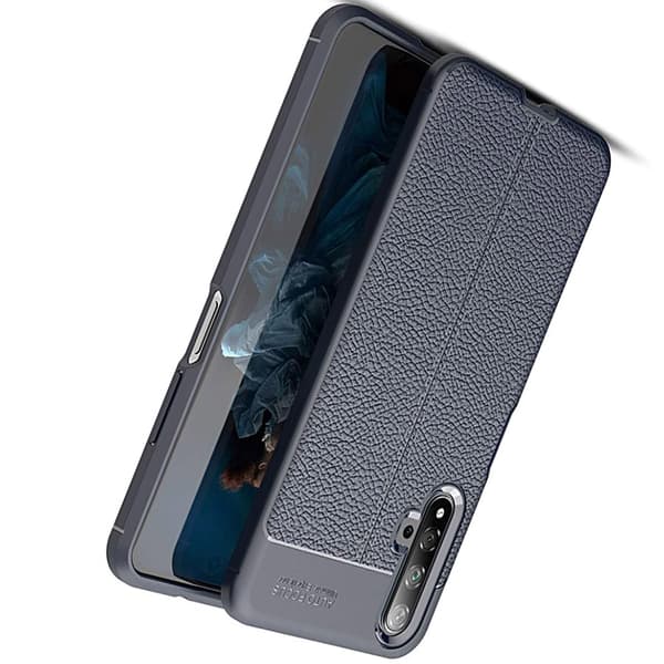 Stilrent Stöttåligt Skal - Huawei Nova 5T Mörkblå Mörkblå