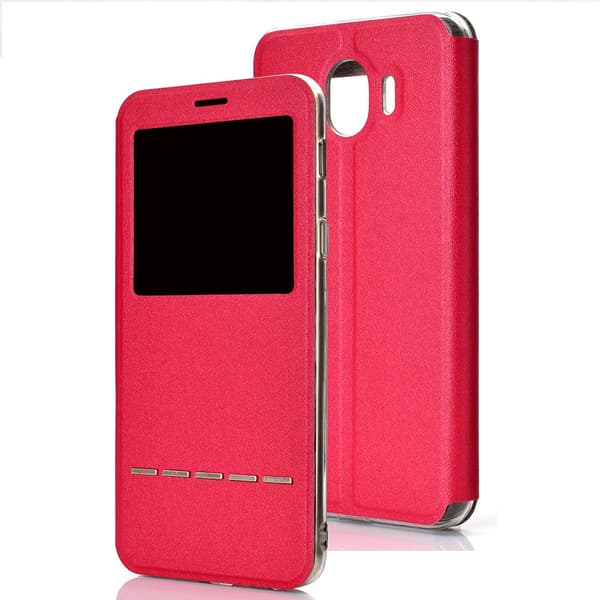 Smartfodral - Samsung Galaxy J4 2018 Roséguld
