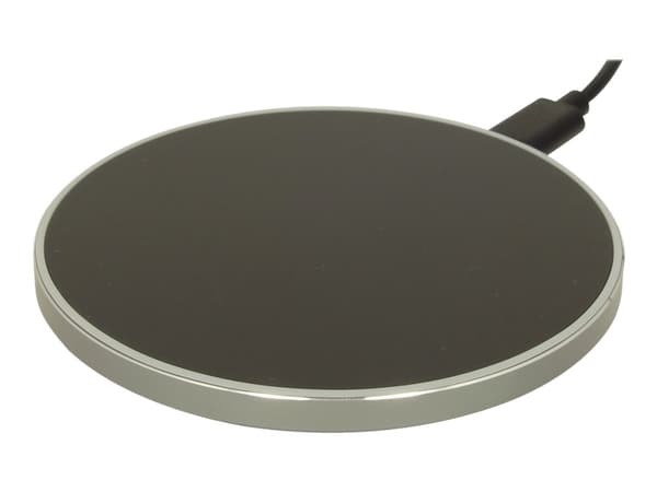 Rapoo XC150 - Trådlös laddningsplatta - 10 Watt - silver