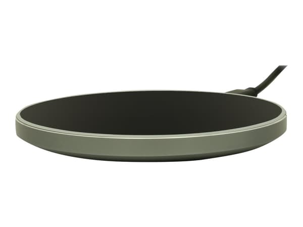 Rapoo XC150 - Trådlös laddningsplatta - 10 Watt - silver Svart, Silver