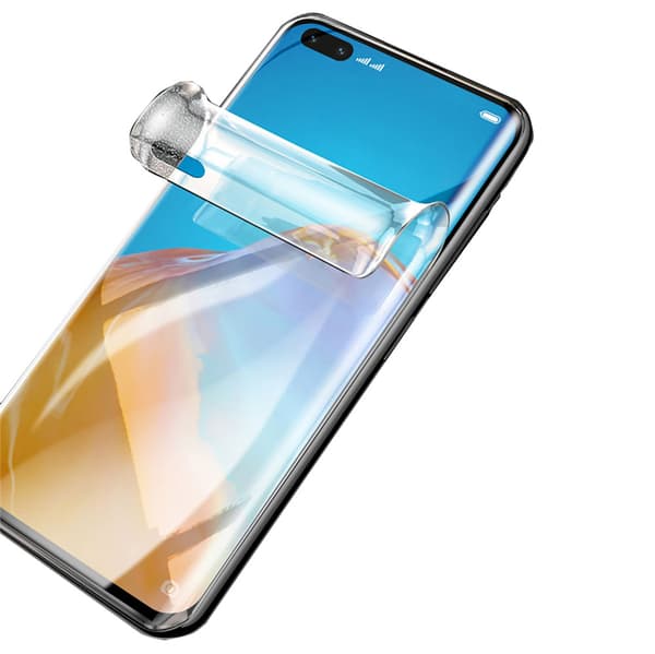 Huawei P40 Pro 2-PACK SOFT PET 3D Skärmskydd 3D 9H 0,2mm