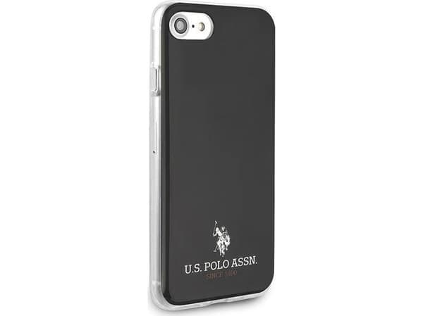Kotelo US Polo Assn US Polo US Polo US Polo USHCI8TPUBK iPhone 7/8/SE 2020 musta/musta kiilto