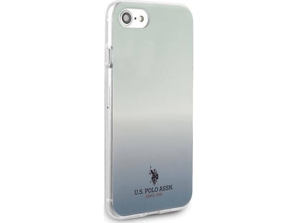 Deksel US Polo Assn US Polo USHCI8TRDGLB iPhone 7/8/SE 2020 Blue/Blue Gradient Pattern Collection