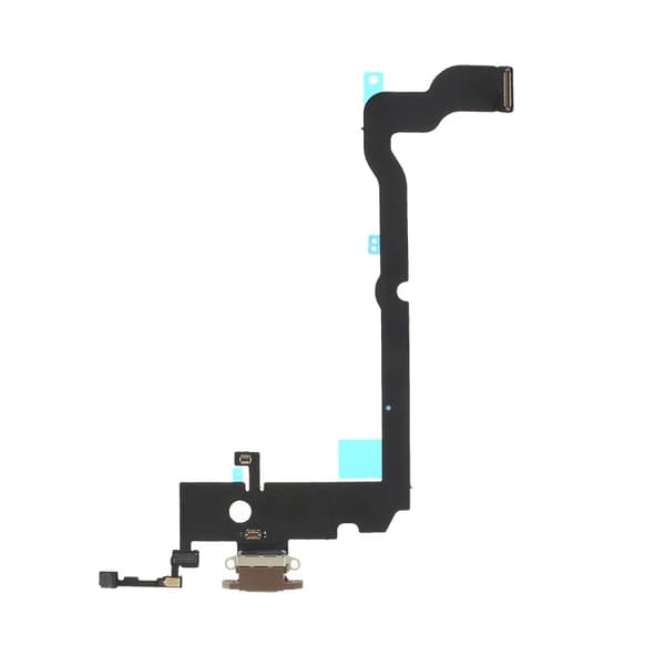 iPhone XS Laddkontakt med Flexkabel - Brun