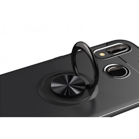 Huawei P Smart 2019 Praktisk støtsikker veske med ringholder V3