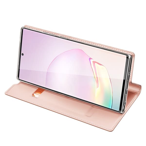 Dux Ducis Skin Pro Läderfodral Galaxy Note 20 Ultra Rosa