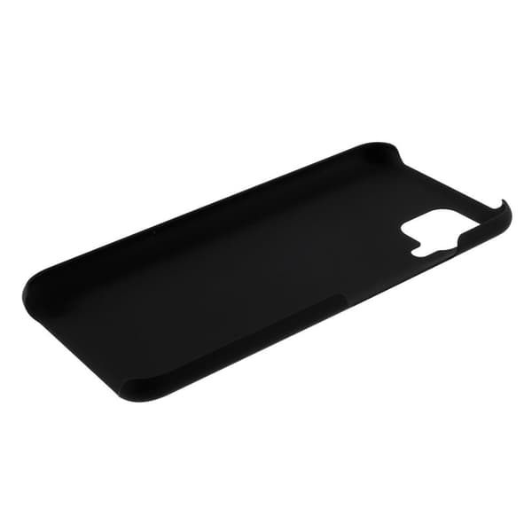 Huawei P40 Lite Rubberized HårdPlast Skal - Svart