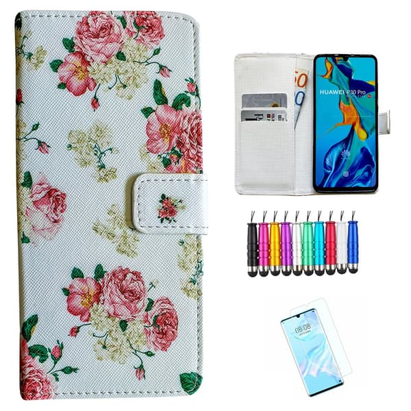 Huawei P30 Lite - Læder cover / Beskyttelse