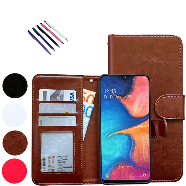 Beskyt din Samsung Galaxy A10 med et Læder Etui!