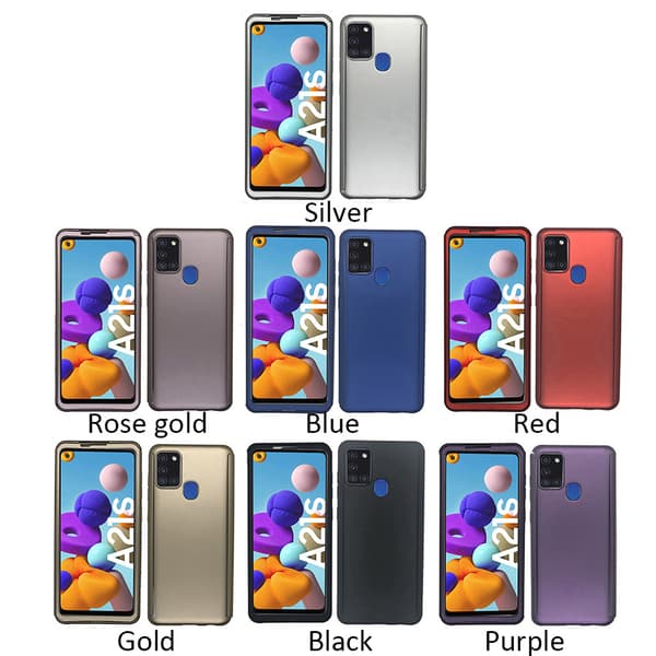 Stilrent Dubbelskal - Samsung Galaxy A21S