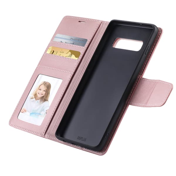 Samsung Galaxy S10 - Stilsäkert 2 i 1 Plånboksfodral HANMAN