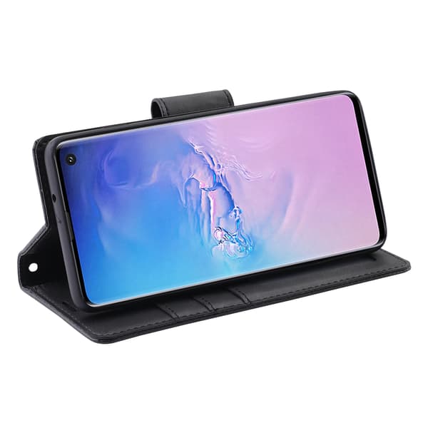 Samsung Galaxy S10 - Stilsäkert 2 i 1 Plånboksfodral HANMAN
