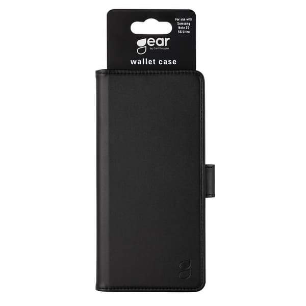 GEAR Walletcase Black for Samsung Galaxy Note 20 Ultra