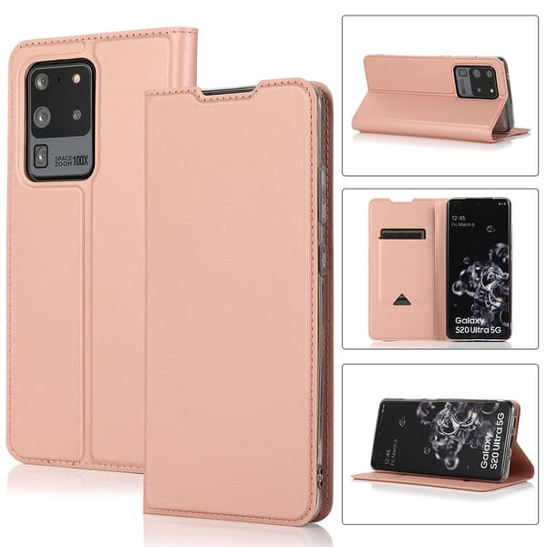Samsung Galaxy S20 Ultra - Praktiskt Stilrent Plånboksfodral