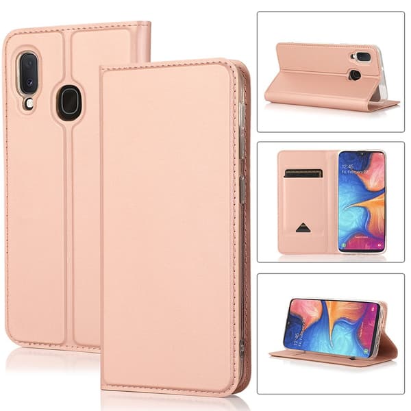 Samsung Galaxy A20E - Praktiskt Effektfullt Plånboksfodral