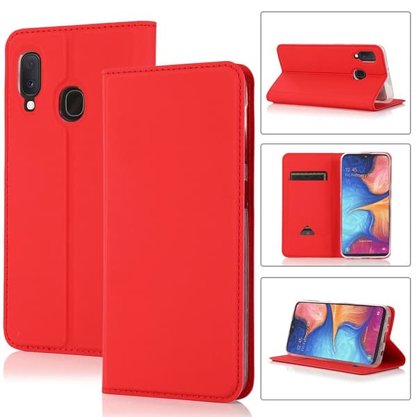 Samsung Galaxy A20E - Praktiskt Effektfullt Plånboksfodral