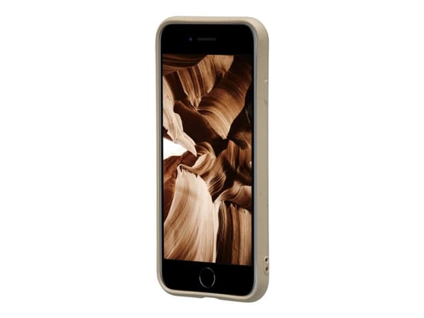 dbramante1928 Barcelona - Baksidedeksel for mobiltelefon - 100 % biodegraderbart plantebasert materiale - Sahara-sand - for Apple iPhone 7, 8, SE (2n