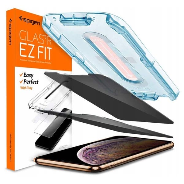 SPIGEN Härdat Glas Skärmskydd Alm.Tr iPhone 11 Privacy