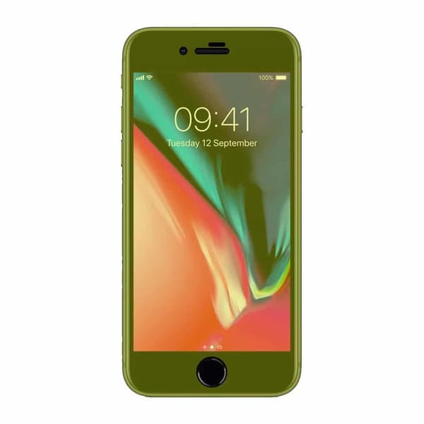 Kattava iPhone 6/7/8/SE näytönsuoja NanoEdge Protective muovi