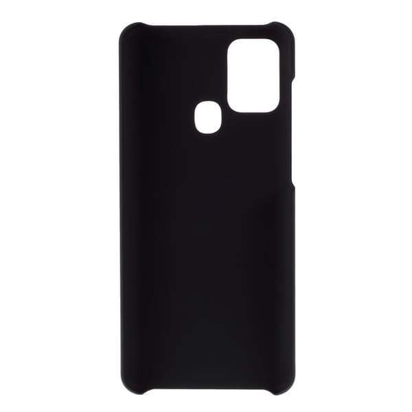 Rubberized Hard PC Shell for Samsung Galaxy A21s - Black