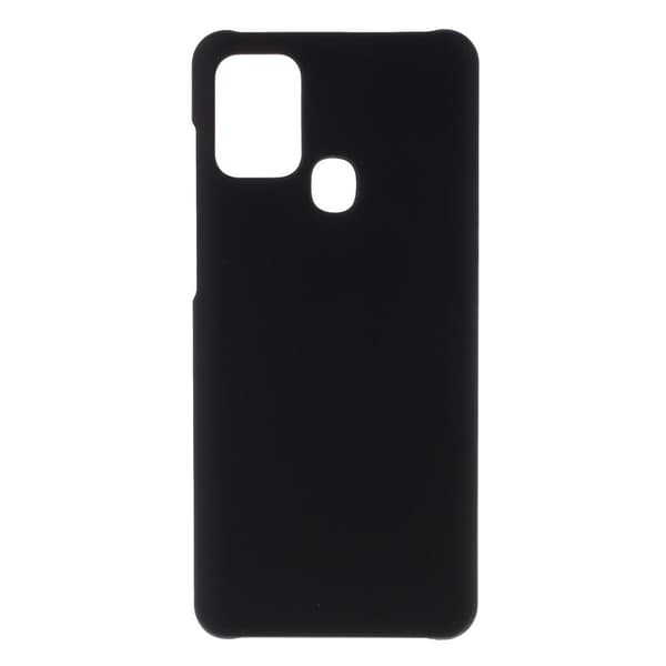Rubberized Hard PC Shell for Samsung Galaxy A21s - Black