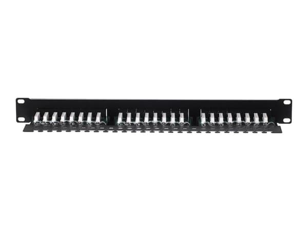 Netrack - Koblingspanel - rackmonterbar - CAT 6 - UTP - RJ-45 X 24 - 19"