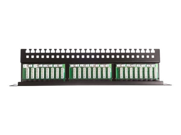 Netrack - Koblingspanel - rackmonterbar - CAT 6 - UTP - RJ-45 X 24 - 19"