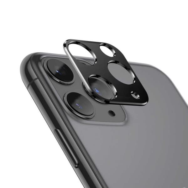 iPhone 11 Pro/Pro Max Line -lataussuojaus kameran Lins Black for Black