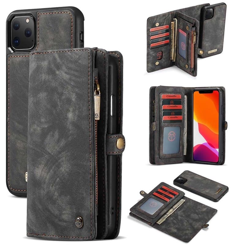 Multiplånbok CaseMe 11-kort Apple iPhone 12 Pro Max (6.7")