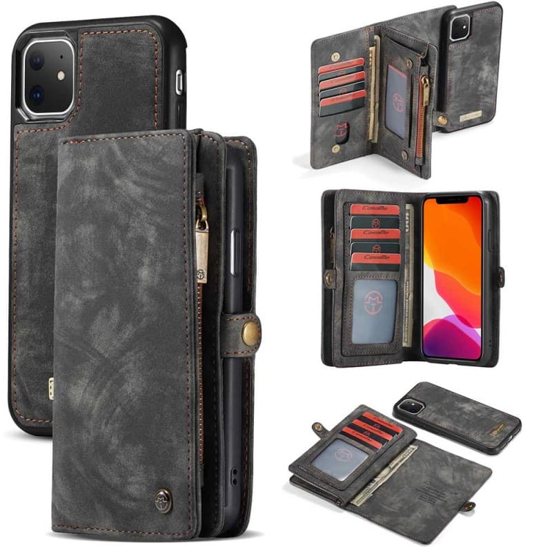 Multiplånbok CaseMe 11-kort Apple iPhone 12 mini (5.4")
