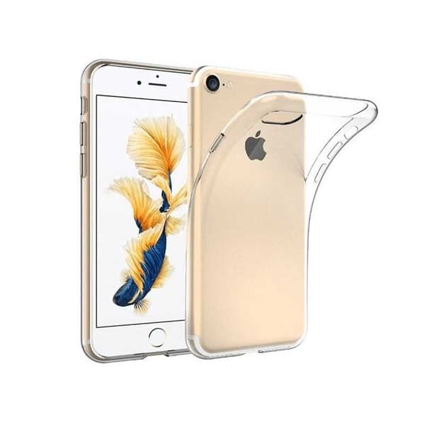 iPhone 7 Stötdämpande Silikon Skal Simple® Transparent 2