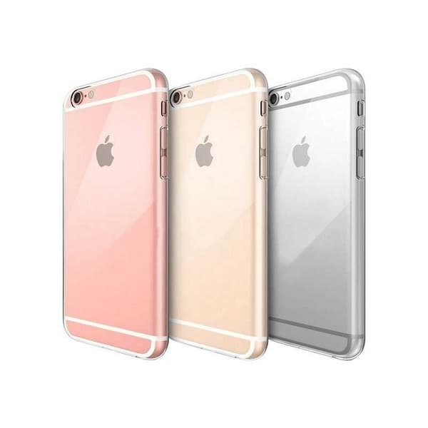 iPhone 6/6S Plus Stötdämpande Silikon Skal Simple® Transparent