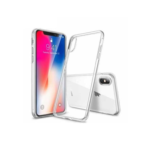iPhone 5/5S/SE | Dubbelsidigt Silikonfodral läpinäkyvä 2