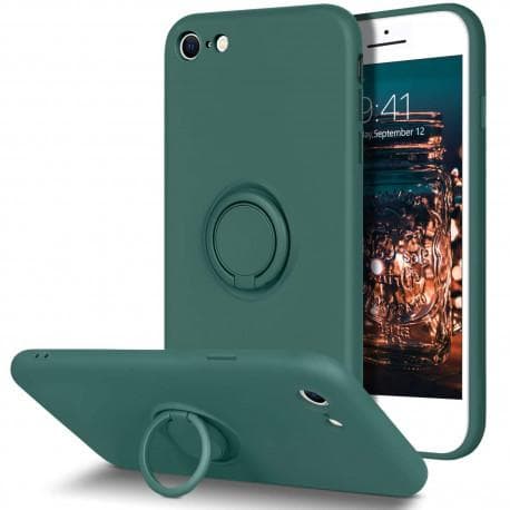iPhone 7 Plus / 8 Plus Stöttåligt Skal med Ringhållare CamShield