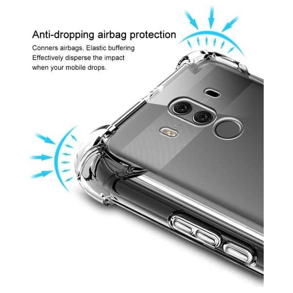 Mate 10 Pro Stötdämpande Silikon Skal Shockr®