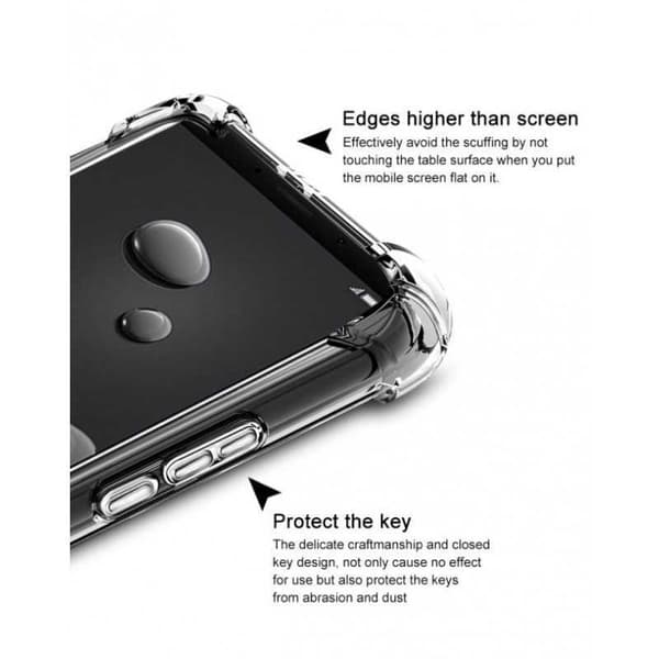 Mate 10 Pro Stötdämpande Silikon Skal Shockr®