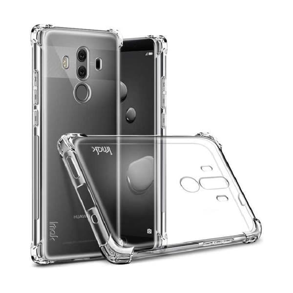Mate 10 Pro Stötdämpande Silikon Skal Shockr® Transparent