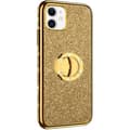 Miniatyrbilde 10 av 10: iPhone 12 Eksklusivt støtdempende deksel med ringholder Rhinestone