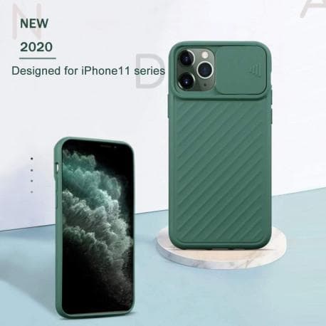 iPhone 11 Pro Max Stöttåligt Skal Inbyggd Kamerskydd CamShield