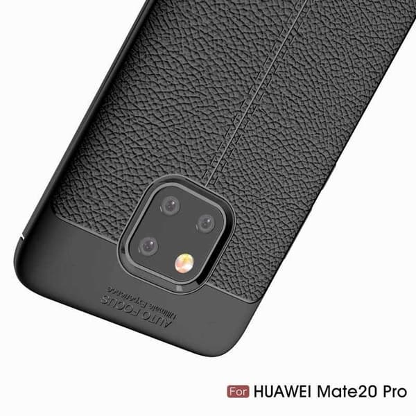 Mate 10 Pro Exklusiv Stöttåligt & Stötdämpande Skal LeatherBack®