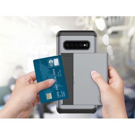 Samsung S10 Stöttåligt Skal Kortfack StreetWise